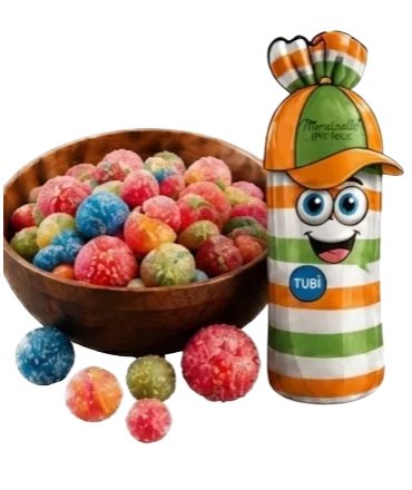 Bowl of Tubi candies